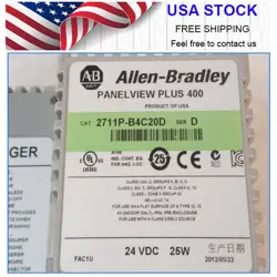 NEW SEALED ALLEN BRADLEY 2711P-B4C20D PANELVIEW PLUS 400 HMI TOUCH  24VDC 25W