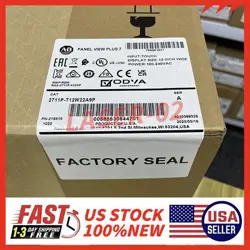 ALLEN BRADLEY 2711P-T12W22A9P PANELVIEW PLUS 7 TOUCHSCREEN 12 INCH AC POWER US
