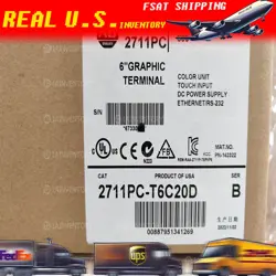 **REAL US STOCK** 1PC NEW ALLEN-BRADLEY 2711PC-T6C20D FAST SHIPPING