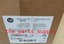 ALLEN-BRADLEY 2711-K5A2 SER H PANELVIEW 550 MONO KEYPAD/DH-485 AC