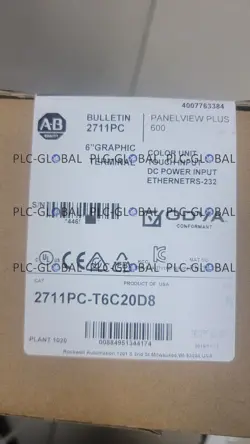 US STOCK 1PC NEW ALLEN-BRADLEY 2711PC-T6C20D WITH 1 YEAR WARRANTY