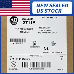 NEW  ALLEN-BRADLEY 2711P-T10C4D8 A-B PANELVIEW PLUS TERMINAL