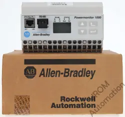 SURPLUS ALLEN BRADLEY 1408-TS3A-ENT B POWERMONITOR 1000, ENERGY MONITOR TS3, 120