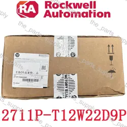 ALLEN-BRADLEY 2711P-T12W22D9P PANELVIEW PLUS 7 COLOR TOUCH 12 AB 2711PT12W22D9P