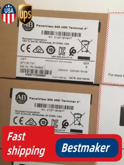 2022 NEW SEALED ALLEN BRADLEY 2711R-T4T SER B PANELVIEW 800 4-INCH HMI TERMINAL