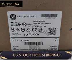 AB 2711P-T19C22D9P ALLEN-BRADLEY PLUS 7 GRAPHIC TERMINAL 2711PT19C22D9P