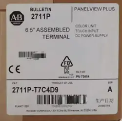 FACTORY SEALED ALLEN BRADLEY 2711P-T7C4D9 /A HMI 700 PANELVIEW PLUS 6 TERMINAL