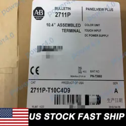 ALLEN BRADLEY 2711P-T10C4D9 /A PANELVIEW PLUS 6 1000 10
