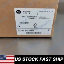 PANELVIEW ALLEN BRADLEY 2711P-T15C4D9 PANELVIEW PLUS 6 1500 15 INCH COLOR SEALED