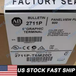 BULLETIN ALLEN BRADLEY 2711P-T6M20D SER D 6