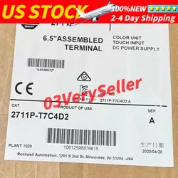 NEW SEALED ALLEN BRADLEY FAST SHIP 2711P-T7C4D2