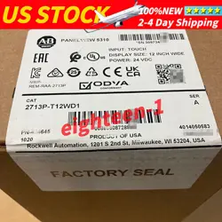 BRAND NEW ALLEN-BRADLEY 2713P-T12WD1 PANELVIEW 5310 12
