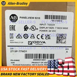 NEW SEALED ALLEN BRADLEY FREE SHIPPING 2713P-T7WD1 PANELVIEW 5310 TERMINAL