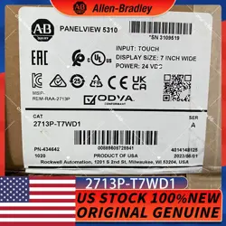 ALLEN BRADLEY 2713P-T7WD1 PANELVIEW 5310 TERMINAL NEW SEALED FREE SHIPPING