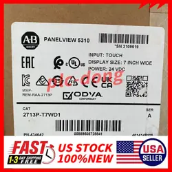 NEW SEALED ALLEN BRADLEY 2713P-T7WD1 PANELVIEW 5310 TERMINAL FREE SHIPPING