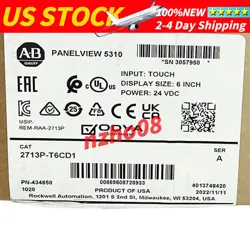 BRAND NEW ALLEN-BRADLEY 2713P-T6CD1 PANEL VIEW 5310 OPERATOR INTERFACE