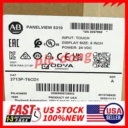 NEW SEALED ALLEN-BRADLEY 2713P-T6CD1 PANEL VIEW 5310 OPERATOR INTERFACE