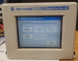 ALLEN-BRADLEY PANELVIEW PLUS 600, 2711P-T6C20D SER. B