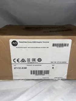 UNTESTED AS IS - 2711C-K3M AB PANELVIEW COMP C300 GRAPHIC TERMINAL 1PCS 2711CK3M