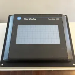 USED ALLEN BRADLEY PANEL VIEW 550 2711-T5A20L1X SER B REV B FRN 4.41