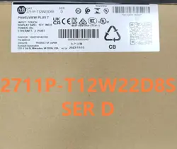 ALLEN-BRADLEY 2711P-T12W22D8S PANELVIEW PLUS 7 GRAPHIC TERMINAL  2711PT12W22D8S
