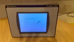 ALLEN BRADLEY 2711C-T6M SER C REV A PANELVIEW COMP C600 TOUCHSCREEN HMI