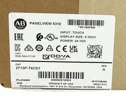 NEW 2713P-T6CD1 ALLEN BRADLEY PANELVIEW 5310 TERMINAL 2713PT6CD1