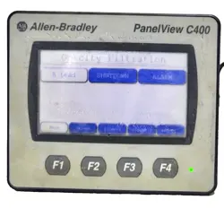ALLEN BRADLEY 2711C-T4T A SER.A PANELVIEW C400 TOUCH SCREEN HMI TERMINAL
