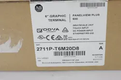 NEW 2711P-T6M20D8 ALLEN-BRADLEY PANELVIEW PLUS 600 6''GRAPHIC TERMINAL