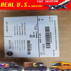 **REAL US STOCK** 1PC NEW ALLEN-BRADLEY 2711-T10C8 FAST SHIPPING