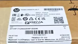 SURPLUS NEW SEALED ALLEN BRADLEY 2711P-T12W22D9P-BSHK/C PANELVIEW PLUS 7 