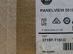 2715P-T15CD  ALLEN BRADLEY PANELVIEW 5510 TERMINAL 2715PT15CD