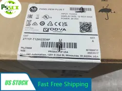 AB ALLEN BRADLEY 2711P-T12W22D9P PANELVIEW PLUS 7 COLOR TOUCH 12 NEW IN BOX #