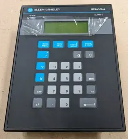 ALLEN BRADLEY 2707-L8P2X DTAM PLUS OPERATOR INTERFACE PANEL