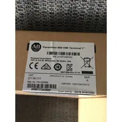 2711R-T7T ALLEN BRADLEY PANELVIEW 800 HMI 7 INCH COLOR TERMINAL#