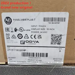 2022 NEWEST ALLEN-BRADLEY 2711P-T15C22D9P PANELVIEW PLUS GRAPHIC TERMINAL