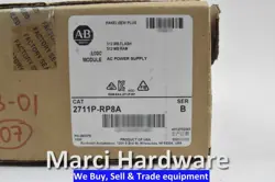 SURPLUS ALLEN BRADLEY 2711P-RP8A /B PANELVIEW PLUS 6 LOGIC 512MB FLASH/RAM AC