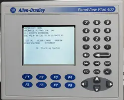 ALLEN BRADLEY 2711P-K4M3A PANELVIEW PLUS 400 OPERATOR INTERFACE. SERIES B, REV A