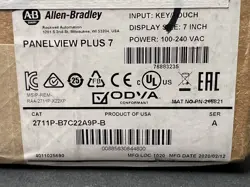 NEW IN SEALED BOX ALLEN BRADLEY 2711P-B7C22A9P-B PANELVIEW PLUS 7 INTERFACE