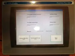 ALLEN-BRADLEY 2711PC-T10C4D8 PANELVIEW PLUS 1000 HMI, 2711PC-RP8D, 2711PC-RDT10C