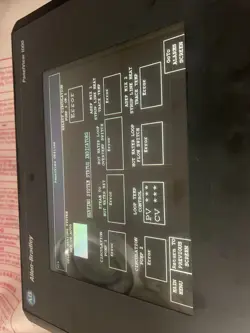 ALLEN-BRADLEY PANELVIEW 1000 2711-T10C15 SER. E OPERATOR INTERFACE TOUCHSCREEN