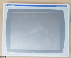ALLEN BRADLEY 2711P-RDT15C/B PANELVIEW PLUS 1500 DISPLAY MODULE *NEW OVERLAY*
