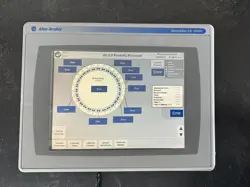 ALLEN-BRADLEY VERSAVIEW CE 1250H DISPLAY MODULE 6189-RDT12C SER.C REV.A TESTED!