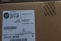 NEW IN BOX ALLEN-BRADLEY PANELVIEW PLUS 6 LOGIC MODULE 2711P-RP8D
