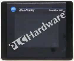 ALLEN BRADLEY 2711-T6C8L1 /B PANELVIEW 600 COLOR/TOUCHSCREEN RS-232/DH+ TERMINAL