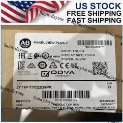 1PC 2711P-T7C22D9PK ALLEN BRADLEY PANEL VIEW PLUS 7 HMI 2711P T7C22D9PK  NEW AB