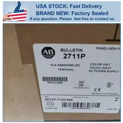 ALLEN-BRADLEY 2711P-T10C4A8 SER A PANELVIEW PLUS, 10.4