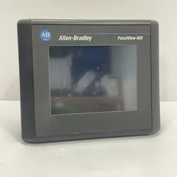 ALLEN BRADLEY 2711-T6C2L1 PANELVIEW 600 COLOR TOUCH OPERATOR INTERFACE FRN 4.46