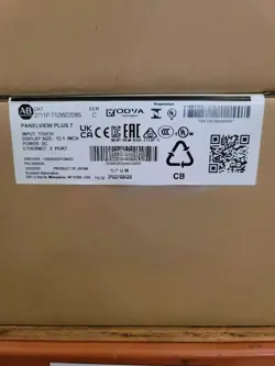 ALLEN BRADLEY 2711P-T12W22D8S PANELVIEW PLUS 7 TERMINAL SEALED