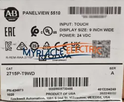 2715P-T9WD ALLEN BRADLEY 2715PT9WD PANELVIEW 5510 TERMINAL